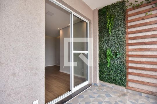 Varanda da Sala/Cozinha de apartamento à venda com 2 quartos, 48m² em Jardim Umarizal, São Paulo