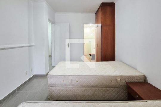 Suíte 1 de apartamento para alugar com 1 quarto, 39m² em Jardim Chácara Inglesa, São Bernardo do Campo