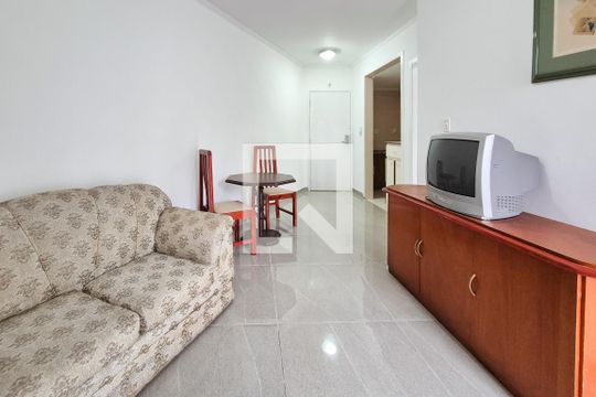 Sala de apartamento para alugar com 1 quarto, 39m² em Jardim Chácara Inglesa, São Bernardo do Campo