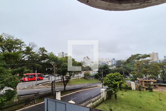 Varanda da Sala - vista de apartamento para alugar com 1 quarto, 39m² em Jardim Chácara Inglesa, São Bernardo do Campo