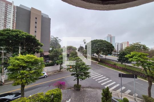 Varanda da suíte de apartamento para alugar com 1 quarto, 39m² em Jardim Chácara Inglesa, São Bernardo do Campo