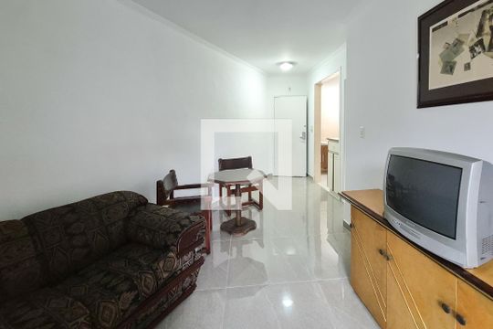 Sala de apartamento para alugar com 1 quarto, 39m² em Jardim Chácara Inglesa, São Bernardo do Campo