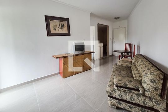 Sala de apartamento para alugar com 1 quarto, 39m² em Jardim Chácara Inglesa, São Bernardo do Campo