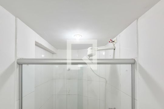 Banheiro da Suíte de apartamento para alugar com 1 quarto, 39m² em Jardim Chácara Inglesa, São Bernardo do Campo