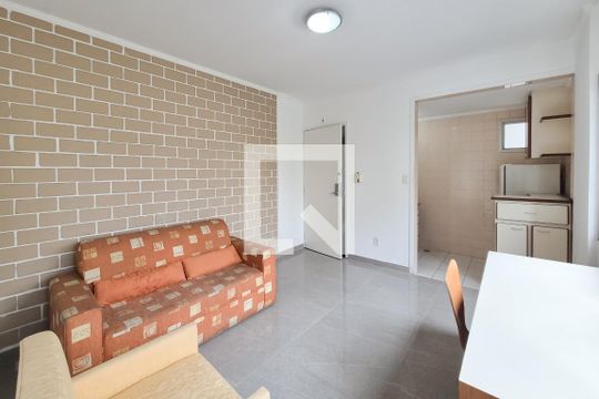 Sala de apartamento para alugar com 1 quarto, 39m² em Jardim Chácara Inglesa, São Bernardo do Campo