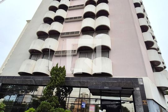 Fachada do Prédio de apartamento para alugar com 1 quarto, 39m² em Jardim Chácara Inglesa, São Bernardo do Campo