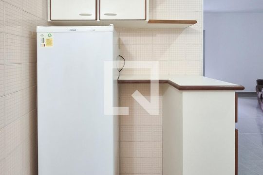 Cozinha - Armários de apartamento para alugar com 1 quarto, 40m² em Centro, São Bernardo do Campo