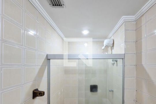 Banheiro Suíte de apartamento para alugar com 1 quarto, 40m² em Centro, São Bernardo do Campo