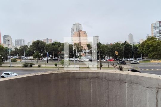 Varanda da Suíte  de apartamento para alugar com 1 quarto, 40m² em Centro, São Bernardo do Campo