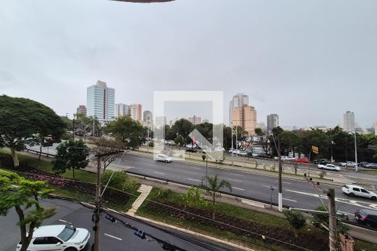 Varanda da Suíte - vista de apartamento para alugar com 1 quarto, 40m² em Centro, São Bernardo do Campo