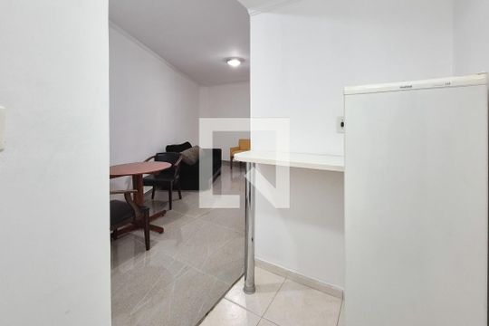 Cozinha - Armários de apartamento para alugar com 1 quarto, 40m² em Centro, São Bernardo do Campo