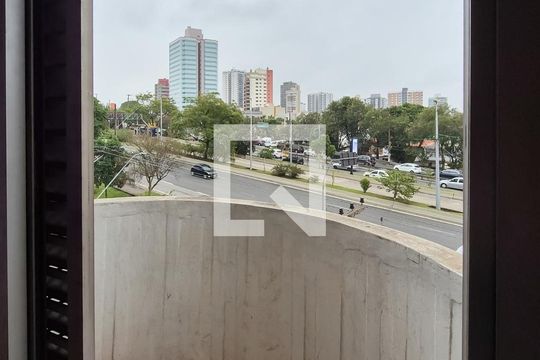 Varanda da Sala de apartamento para alugar com 1 quarto, 40m² em Jardim Chácara Inglesa, São Bernardo do Campo