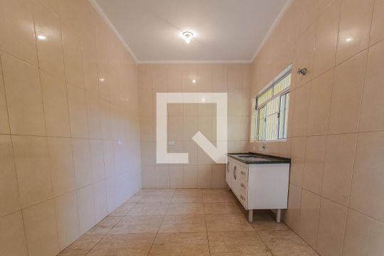 Cozinha de casa para alugar com 1 quarto, 60m² em Rp9 (regiões de Planejamento), Mauá