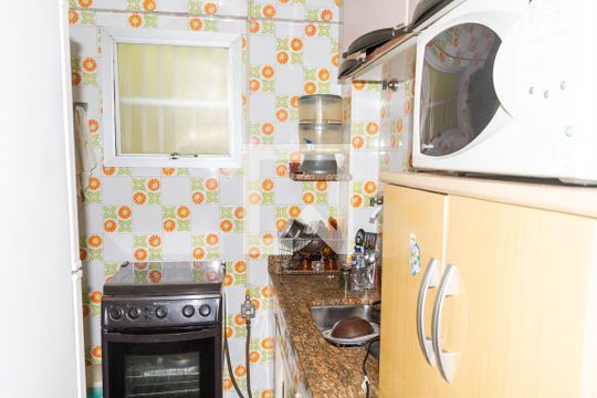 Cozinha de apartamento para alugar com 2 quartos, 58m² em Vila Pirituba, São Paulo