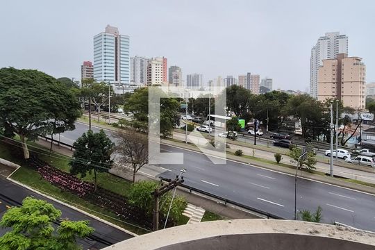 Vista da Varanda da Suíte de apartamento para alugar com 1 quarto, 40m² em Jardim Chácara Inglesa, São Bernardo do Campo
