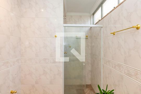 Banheiro Social de apartamento à venda com 3 quartos, 130m² em Gutierrez, Belo Horizonte
