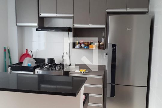 Cozinha de apartamento à venda com 2 quartos, 42m² em Jardim Bom Sucesso, Campinas