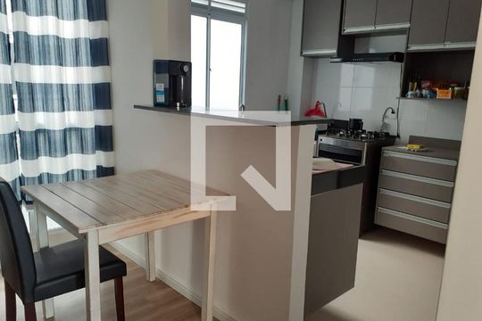 Cozinha de apartamento à venda com 2 quartos, 42m² em Jardim Bom Sucesso, Campinas