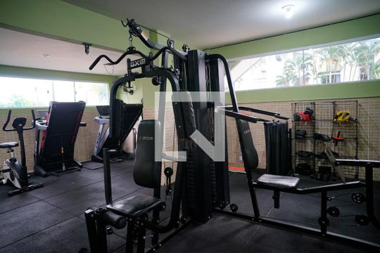 Área comum - Academia de apartamento para alugar com 1 quarto, 59m² em Fonseca, Niterói