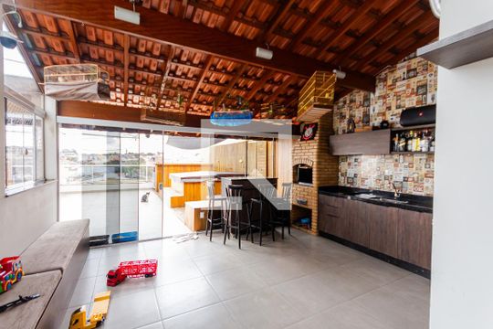 Cobertura de apartamento à venda com 3 quartos, 180m² em Vila Francisco Matarazzo, Santo André