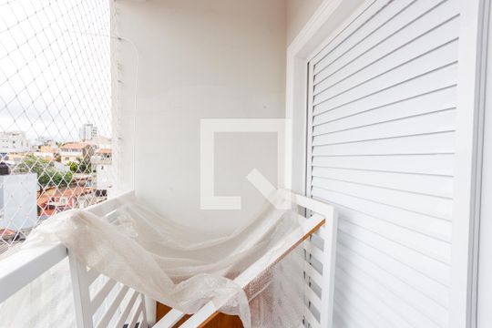 Varanda da Suíte de apartamento à venda com 3 quartos, 180m² em Vila Francisco Matarazzo, Santo André