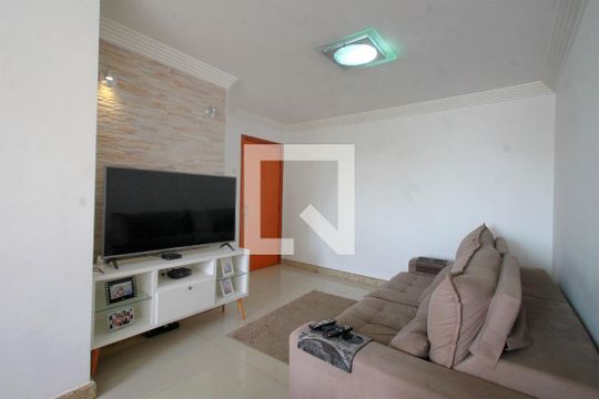 Sala de apartamento à venda com 3 quartos, 79m² em Sagrada Família, Belo Horizonte
