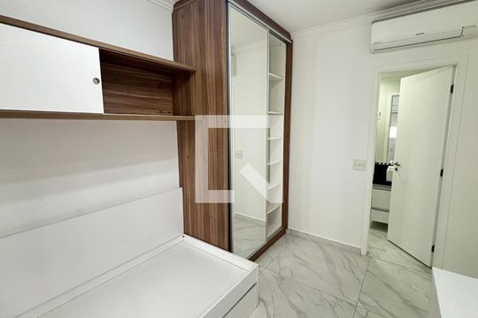 Suite 2 de apartamento para alugar com 3 quartos, 126m² em Vila Gilda, Santo André