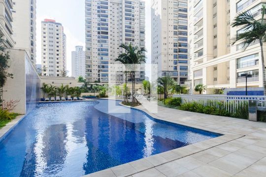 Piscina de apartamento para alugar com 3 quartos, 126m² em Vila Gilda, Santo André