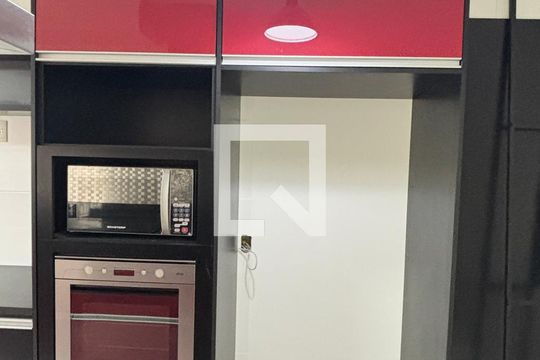 Cozinha de apartamento para alugar com 3 quartos, 126m² em Vila Gilda, Santo André