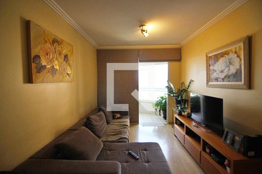Sala de apartamento à venda com 3 quartos, 85m² em Vila Mussoline, São Bernardo do Campo