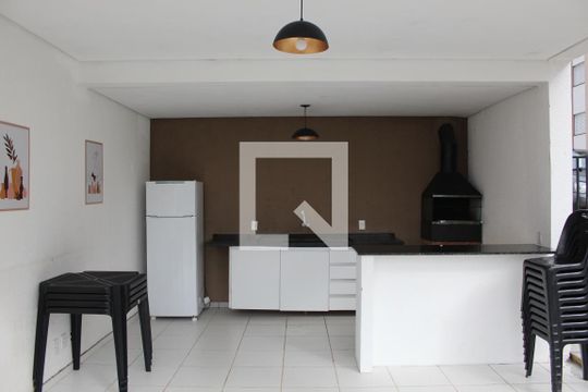 Área comum - Churrasqueira de apartamento para alugar com 2 quartos, 43m² em Jardim da Gloria, Cotia