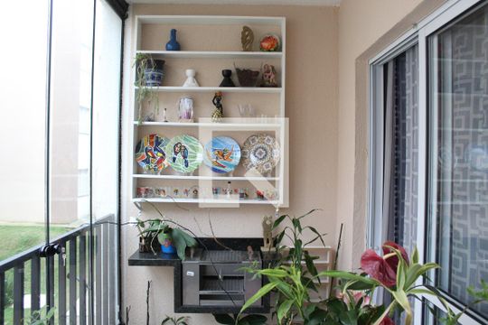Varanda de apartamento para alugar com 2 quartos, 43m² em Jardim da Gloria, Cotia