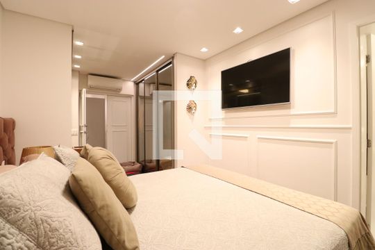 Suíte 2 de apartamento à venda com 3 quartos, 136m² em Barra Funda, São Paulo
