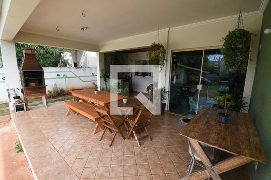 Varanda gourmet de casa à venda com 4 quartos, 292m² em Parque Taquaral, Campinas