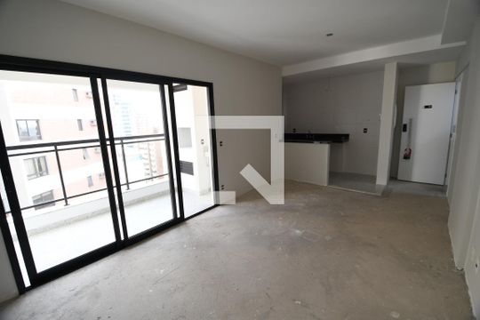 Sala de apartamento à venda com 1 quarto, 52m² em Cambuí, Campinas