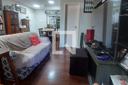 Sala de apartamento à venda com 2 quartos, 105m² em Vila Metalúrgica, Santo André