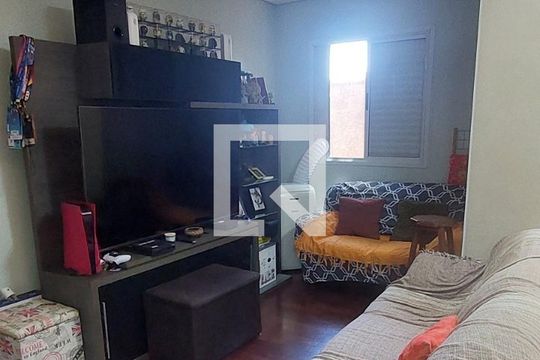 Sala de apartamento à venda com 2 quartos, 105m² em Vila Metalúrgica, Santo André