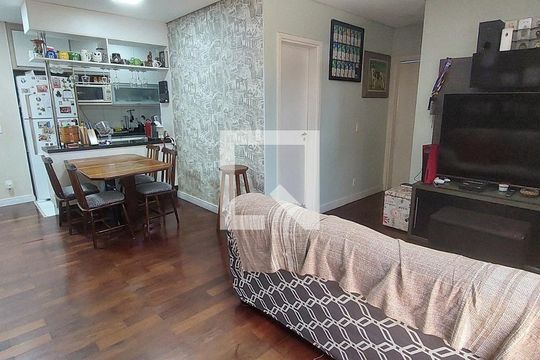 Sala de apartamento à venda com 2 quartos, 105m² em Vila Metalúrgica, Santo André