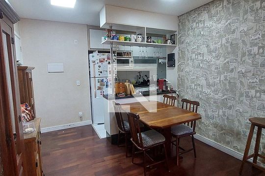 Sala de Jantar de apartamento à venda com 2 quartos, 105m² em Vila Metalúrgica, Santo André