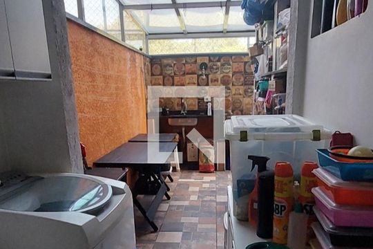 Área de Serviço de apartamento à venda com 2 quartos, 105m² em Vila Metalúrgica, Santo André