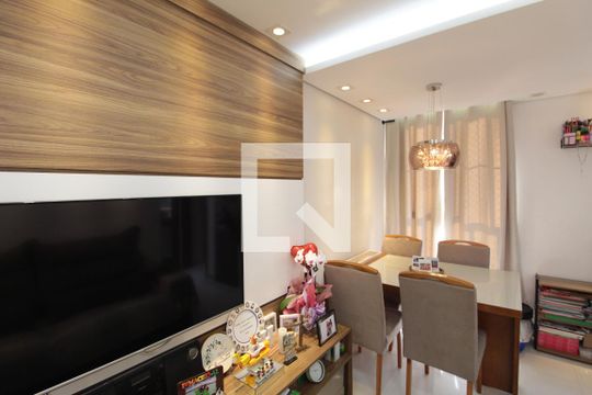 Sala de apartamento à venda com 2 quartos, 49m² em Castelo, Belo Horizonte