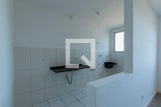 Cozinha de apartamento para alugar com 2 quartos, 47m² em Jardim Novo Mundo, Sorocaba