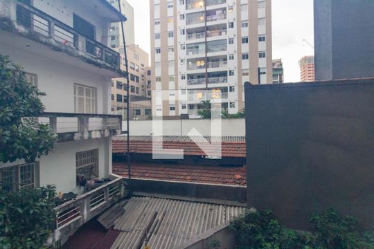 Vista do Quarto de apartamento para alugar com 1 quarto, 35m² em República, São Paulo