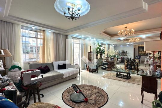Sala de apartamento à venda com 2 quartos, 145m² em Copacabana, Rio de Janeiro