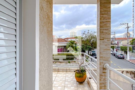 Varanda da Suíte de casa à venda com 5 quartos, 250m² em Vila Regente Feijó, São Paulo
