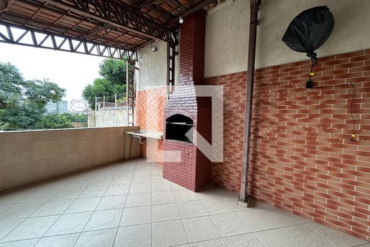 Área comum - Churrasqueira de apartamento à venda com 3 quartos, 60m² em Todos Os Santos, Rio de Janeiro