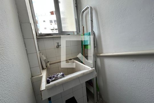Área de Serviço de apartamento à venda com 3 quartos, 60m² em Todos Os Santos, Rio de Janeiro