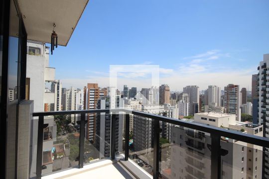 Vista de apartamento à venda com 3 quartos, 314m² em Indianópolis, São Paulo