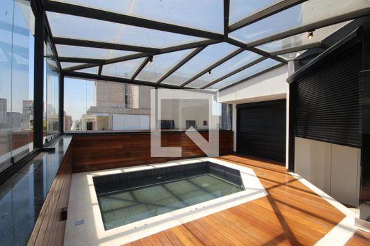 Piscina de apartamento à venda com 3 quartos, 314m² em Indianópolis, São Paulo