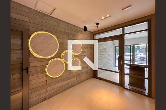 Área Comum - Entrada de kitnet/studio à venda com 1 quarto, 24m² em Brooklin, São Paulo